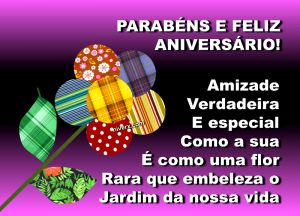 feliz aniversário