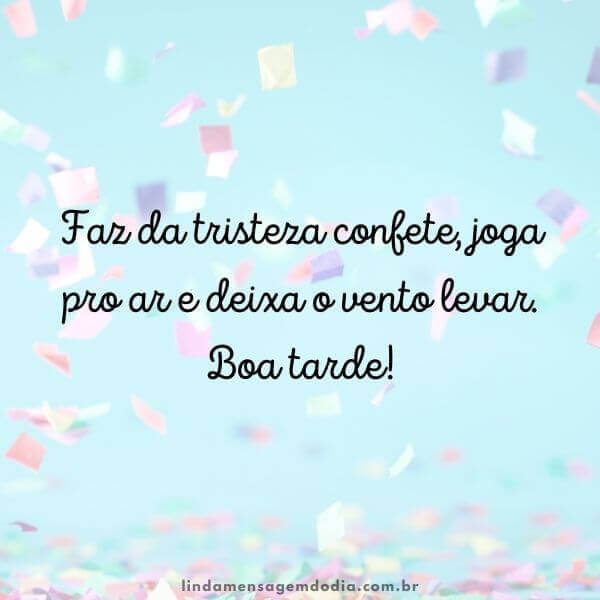 mensagem de boa tarde