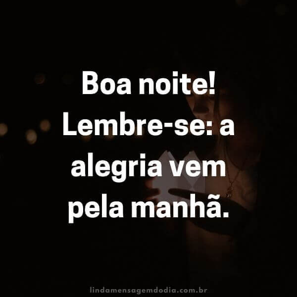 mensagens de boa noite