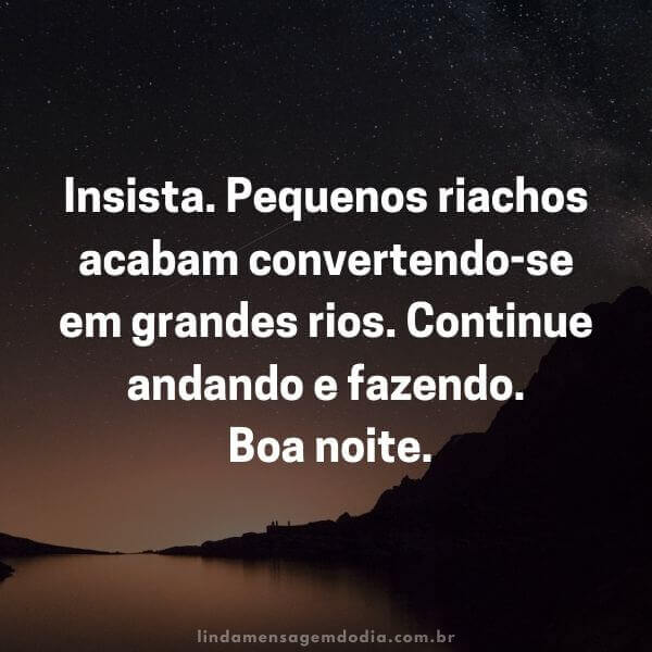 mensagens de boa noite