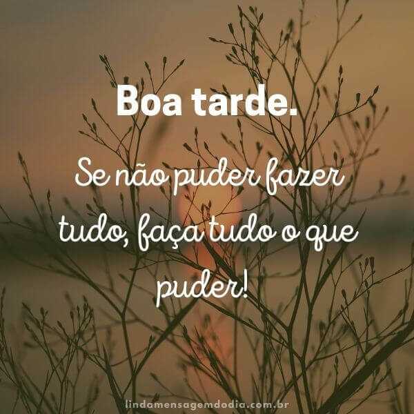 mensagens de boa tarde