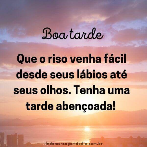 mensagens de boa tarde