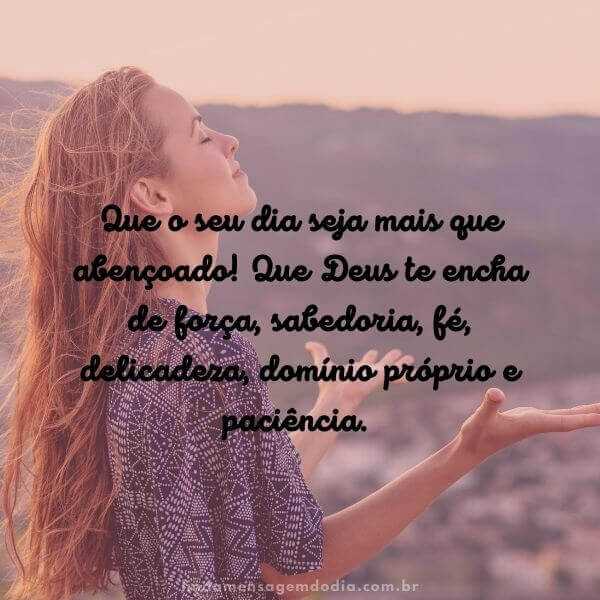 mensagens de bom dia com deus