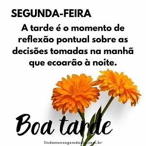 mensagens de boa tarde