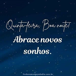 Mensagens de boa noite