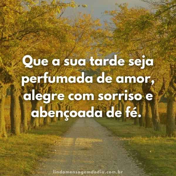 mensagens de boa tarde abeçoada