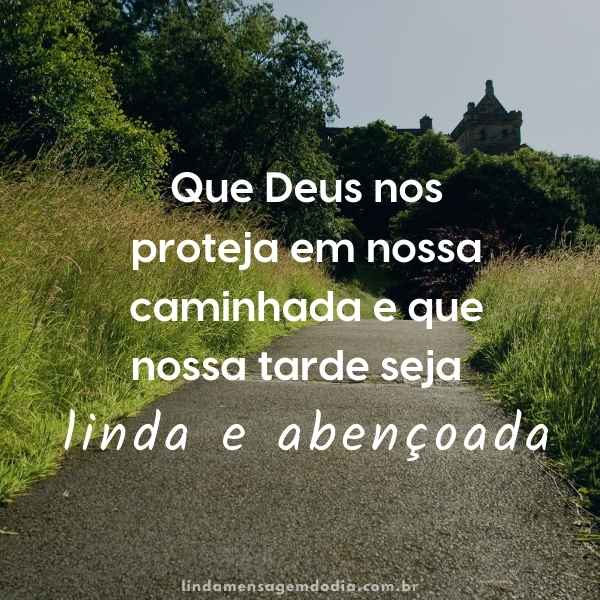 mensagens de boa tarde abeçoada