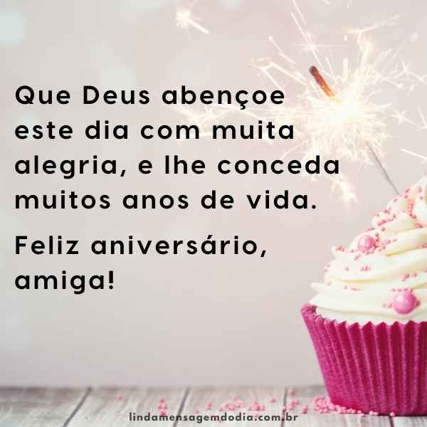 texto de aniversario para amiga