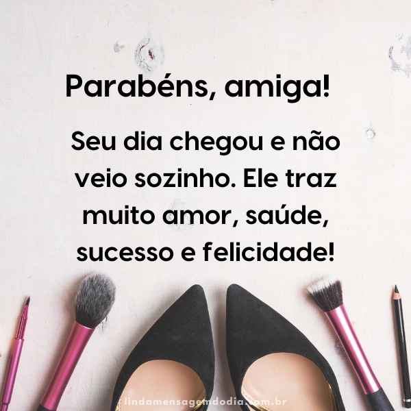 texto de aniversario para amiga